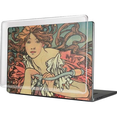Alphonse Mucha Cycles Perfecta MacBook Cases
